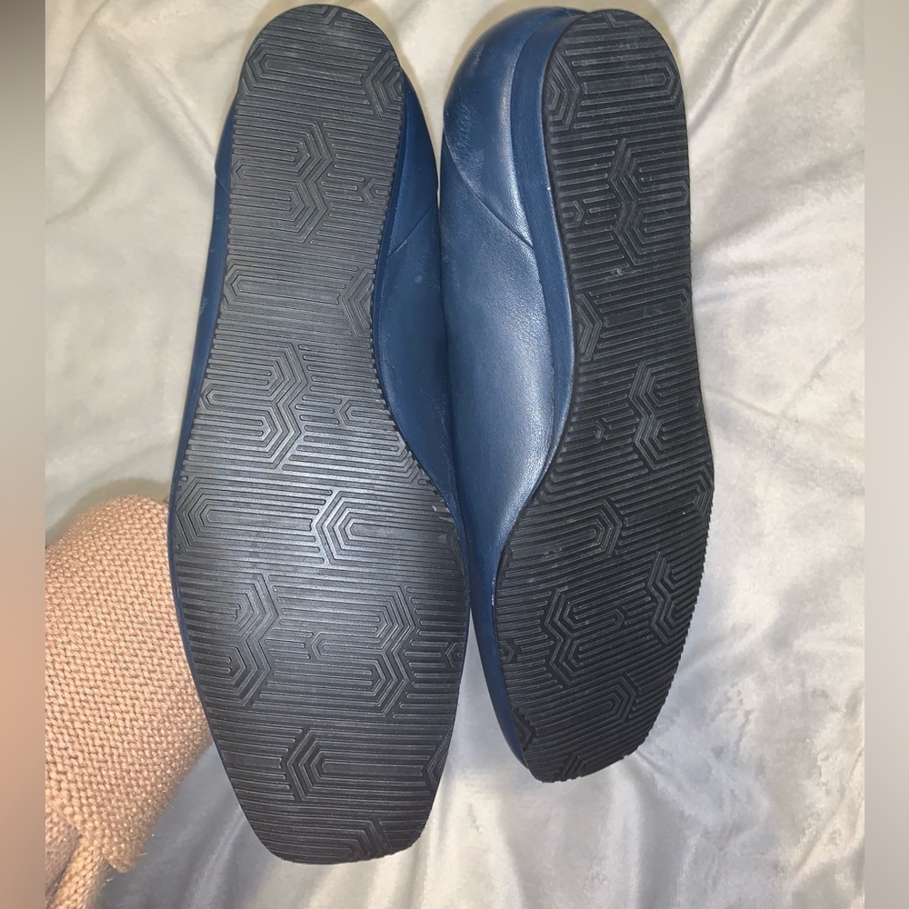 SoftWalk Vellore Women's Navy ballet Flats wide 8.5 W - Picture 7 of 12